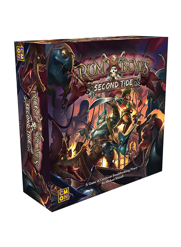 

CMON Rum & Bones: Second Tide Board Game, 14+ Years