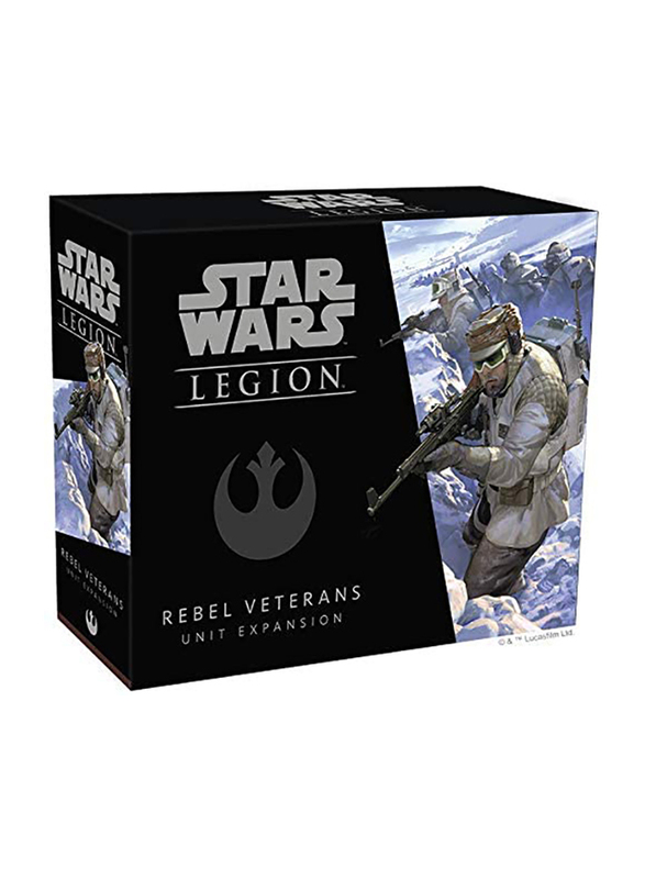 

Fantasy Flight Games Star Wars Legion: Rebel Veterans (Rebel) Board Game, 14+ Years