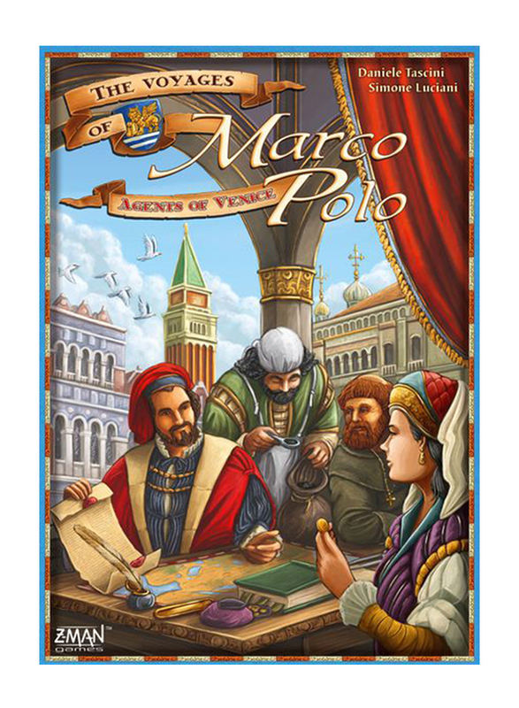 

Z-Man Games The Voyages of Marco Polo Agents of Venice Board Game