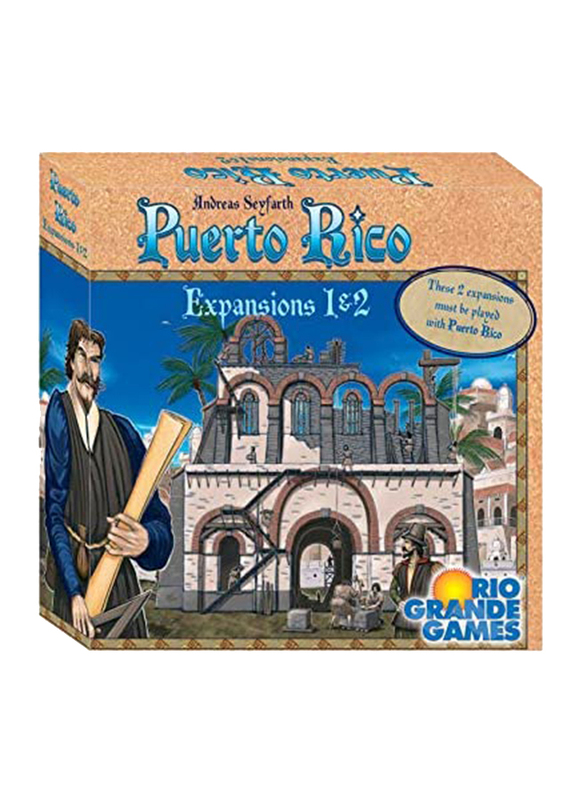 

Rio Grande Games Puerto Rico: Expansions 1 & 2 Board Game