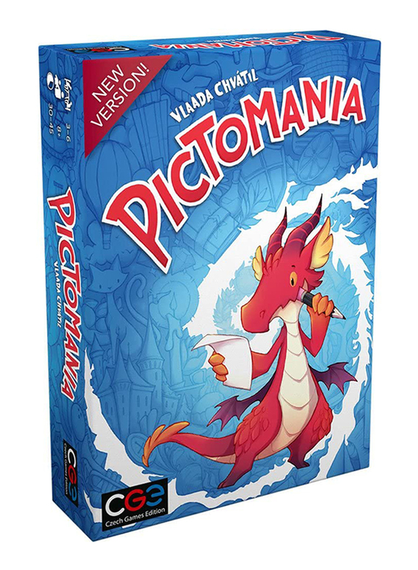 

Czech Games Edition Pictomania Second Edition Board Game, 8+ Years