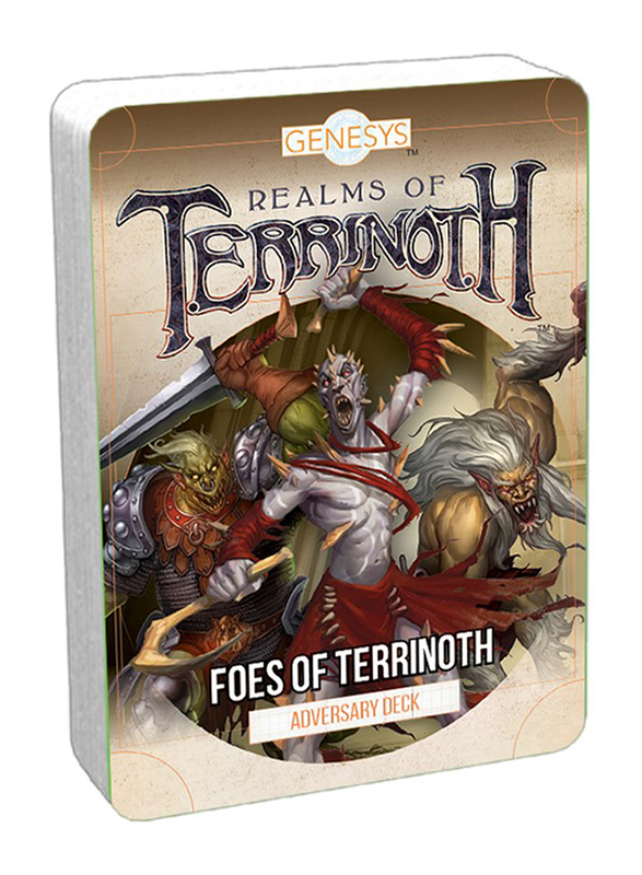 

Fantasy Flight Games Genesys: Foes of Terrinoth Card Game, 14+ Years