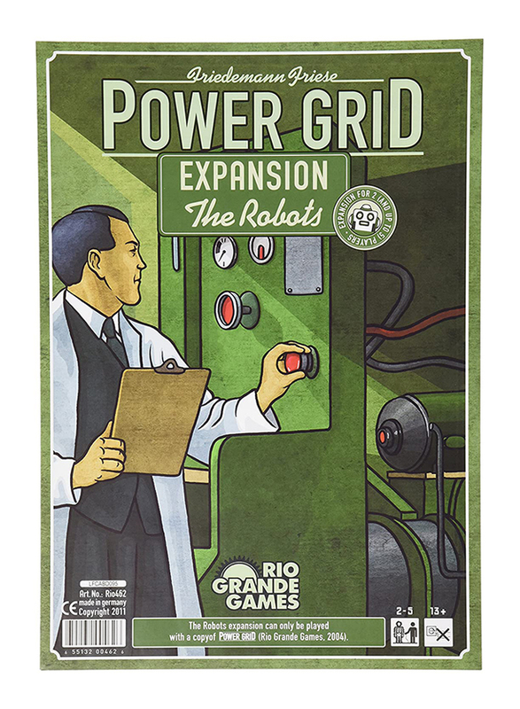 

Rio Grande Games Power Grid: The Robots Board Game