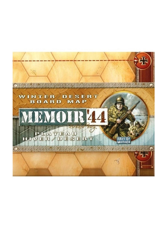 

Days of Wonder Memoir 44 Winter/Desert Board Map game, 8+ Years