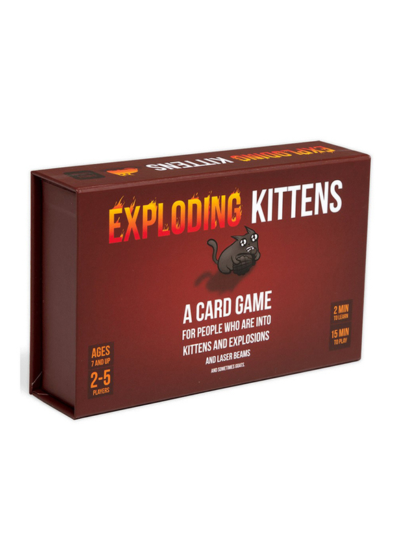 

Exploding Kittens Exploding Kittens: Meow Box Card Game, 7+ Years