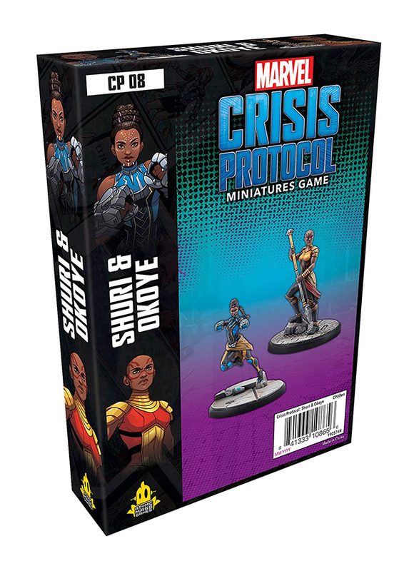 

Atomic Mass Games Marvel Crisis Protocol Shuri & Okoye, Ages 14+
