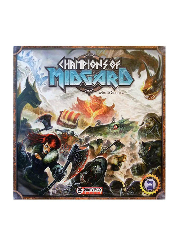 

Grey Fox Games Champions of Midgard Board Game, 10+ Years