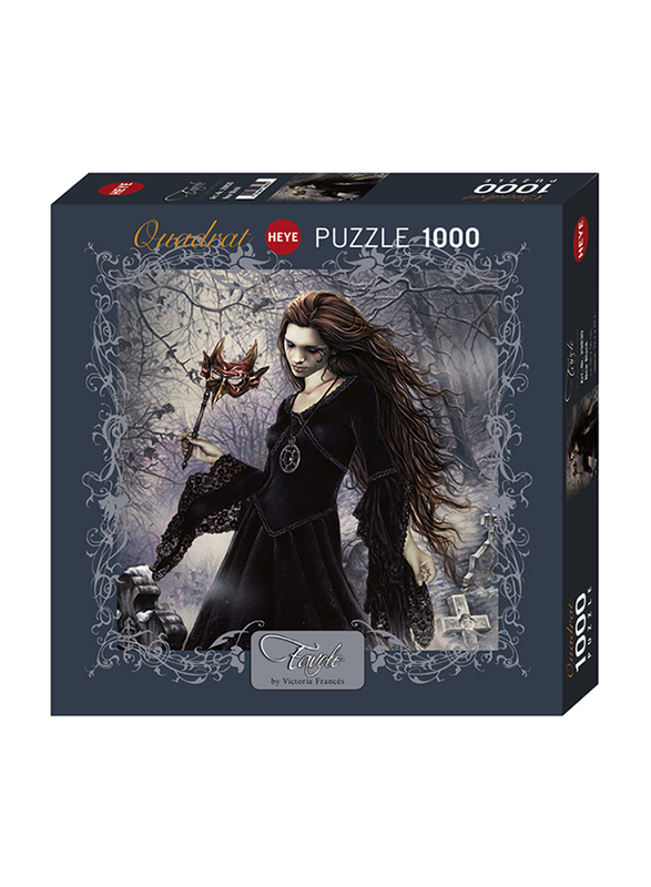 

Heye 1000-Piece Favole New Black Puzzle, 12+ Years