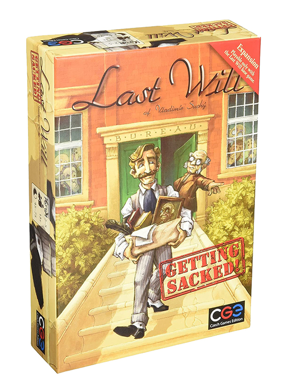 

Czech Games Edition Last Will: Getting Sacked! Board Game, 13+ Years
