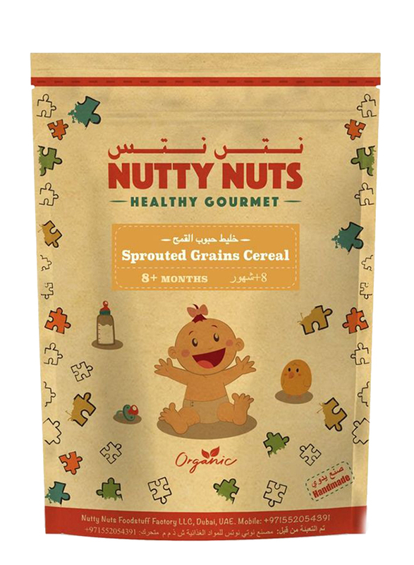 Nutty Nuts Sprouted Grains Cereal, 100g