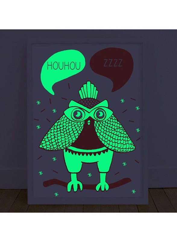 Omy Glow In The Dark Loula Poster, Peach