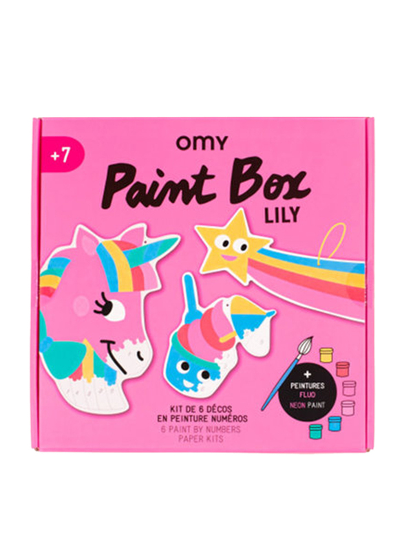 

OMY Lily Numeros Paint Box Numeros, Pink