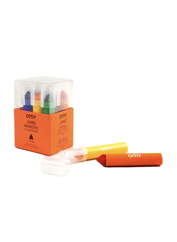 

OMY 9-Piece Jumbo Markers, Multicolour
