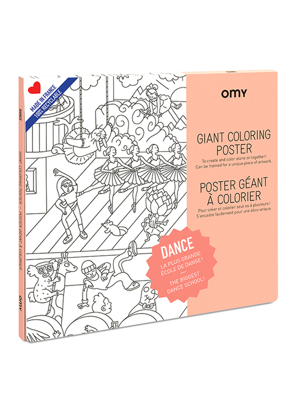 OMY Dance Large Poster, Ages 3+