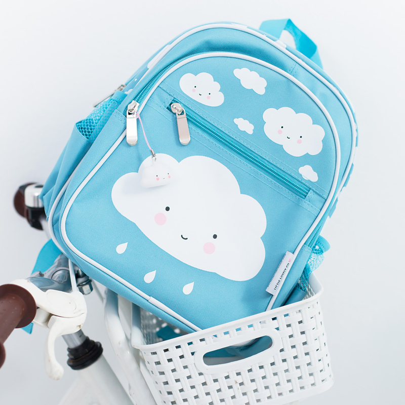 A Little Lovely Company Cloud Backpack Bag for Girls, Blue