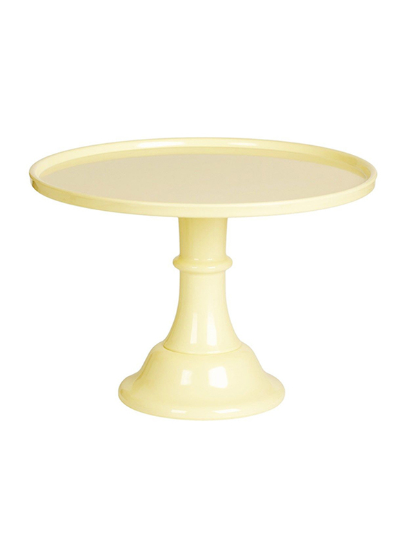

A Little Lovely Company 30cm Round Cake Stand, Large, 30 x 20 x 30 cm, Yellow