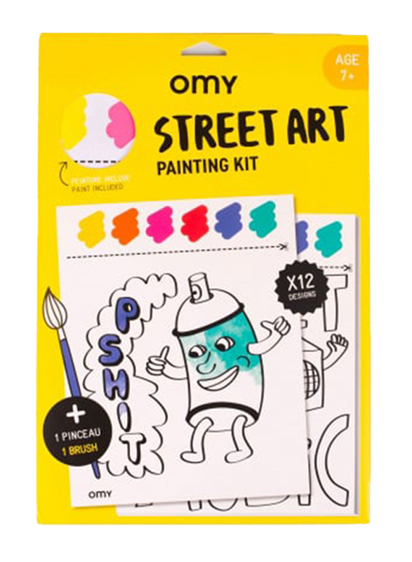 

OMY Street Art Painting Kit, Yellow