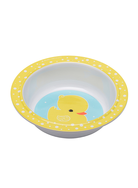 A Little Lovely Company Duck Dinner Set, Yellow/Blue/White