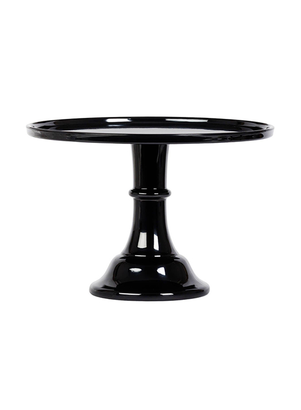 

A Little Lovely Company 30cm Round Cake Stand, Large, 30 x 20 x 30 cm, Black