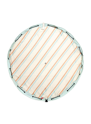Play and Go Outdoor Stripes Playmat & Storage Bag, Multicolour