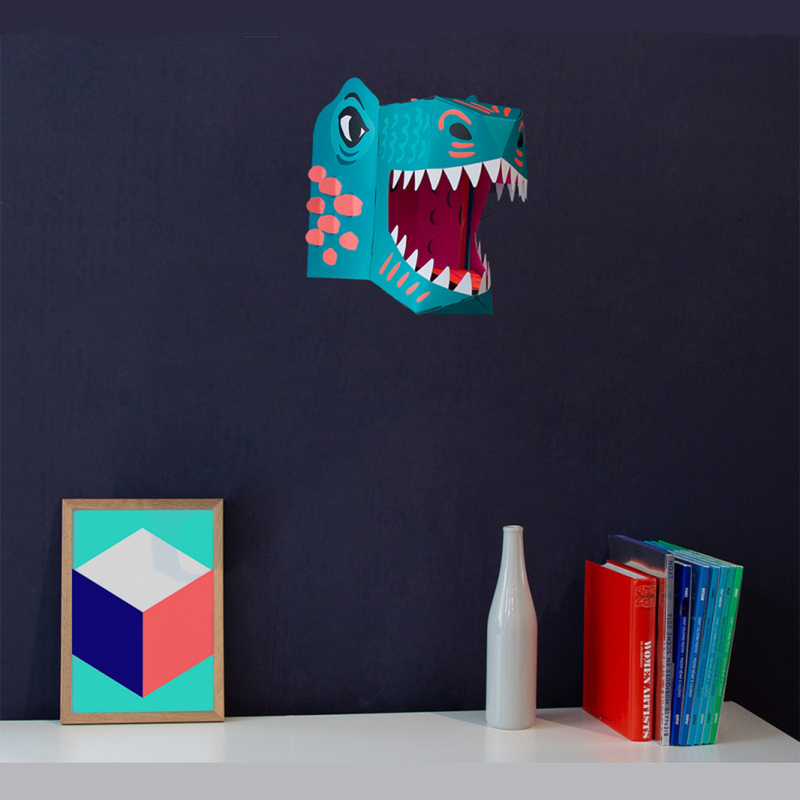 OMY Dinosaur 3D Mask, Ages 3+