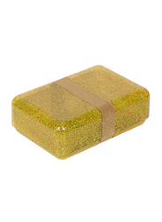 A Little Lovely Company Glitter Lunch Box, Gold