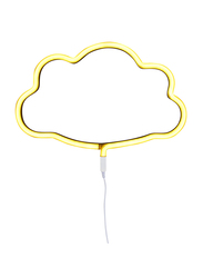 A Little Lovely Company Cloud Neon Light, Yellow