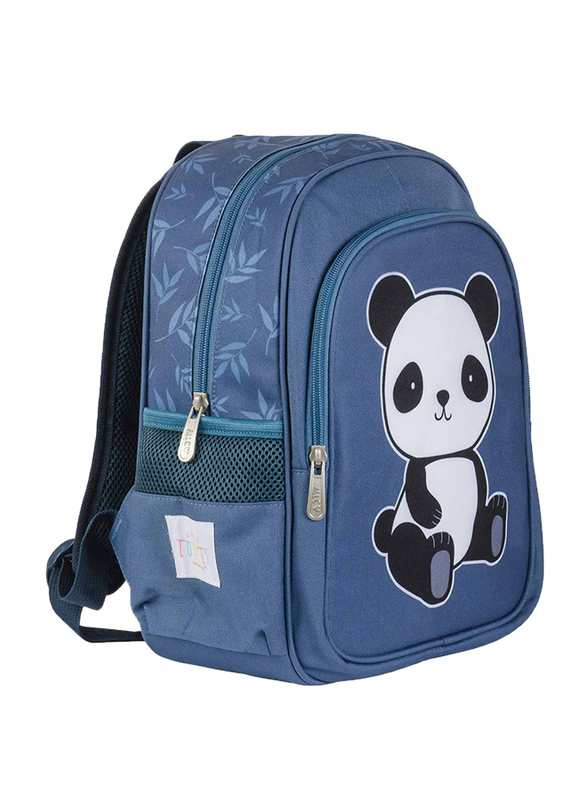 A Little Lovely Company Panda New Backpack Bag for Kids, Blue