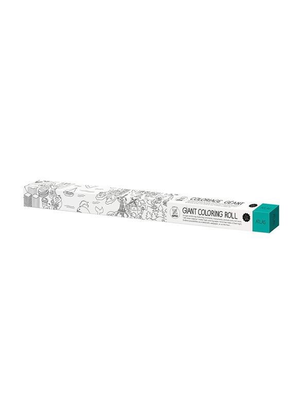 

Omy Atlas XXL Poster, White