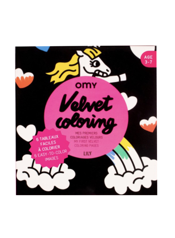 

OMY Lily Velvet Coloring, Pink