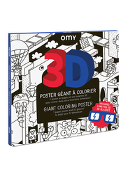 OMY 3D Video Game Large Poster, Ages 3+