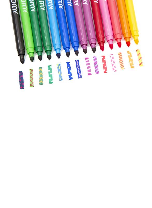 OMY Magic Felt Pen, 16 Pieces, Ages 3+