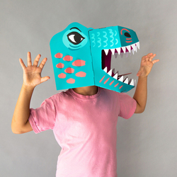 OMY Dinosaur 3D Mask, Ages 3+