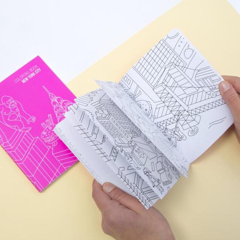OMY New York Coloring Notebook, Ages 3+