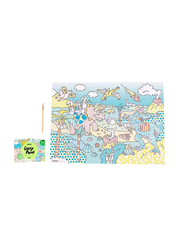 

OMY Dino Crazy Paint, Mint