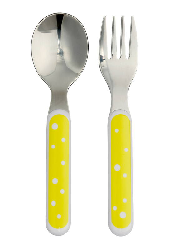 A Little Lovely Company Duck Dinner Set, Yellow/Blue/White