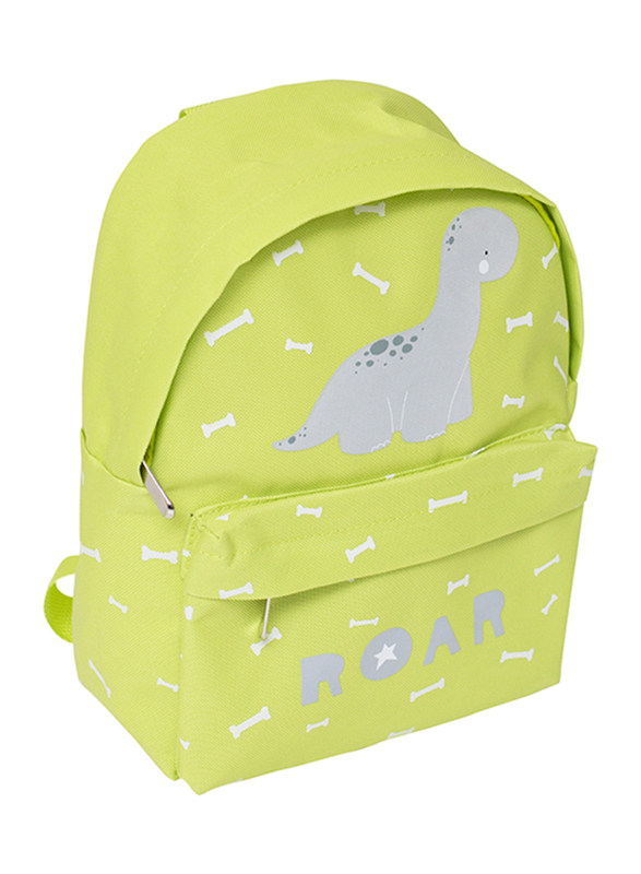 A little Lovely Company Brontosaurus Mini Backpack Bag for Boys, Green