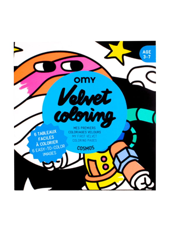 

OMY Cosmos Velvet Coloring, Blue