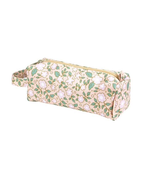 

A Little Lovely Company Blossoms Pencil Case, Pink