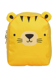 A Little Lovely Company Tiger Little Backpack Bag for Kids, Yellow