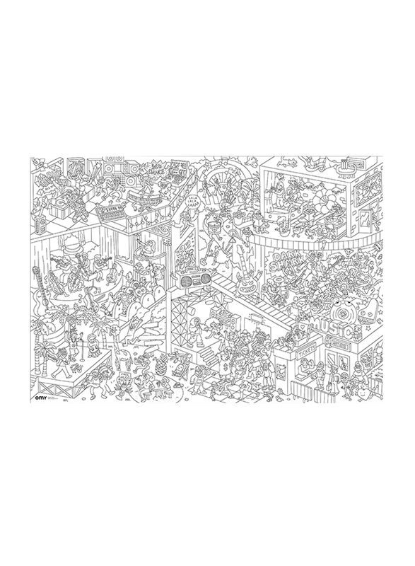 OMY Music Large Poster, Ages 3+