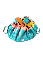 Play and Go Soccer Playmat & Storage Bag, Beige/Black