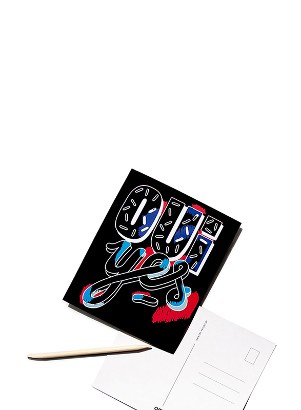 OMY Yes Mini Kit Scratchboard, Ages 3+