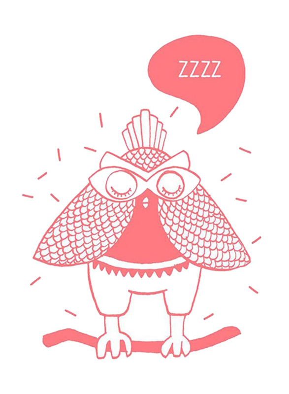 Omy Glow In The Dark Loula Poster, Peach
