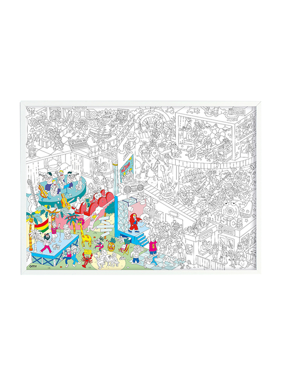 OMY Music Large Poster, Ages 3+