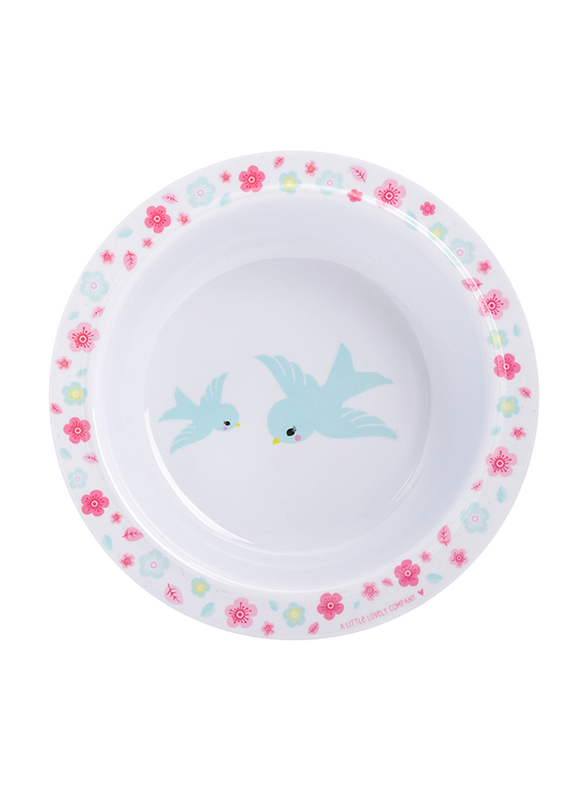 A Little Lovely Company Deer Dinner Set, White