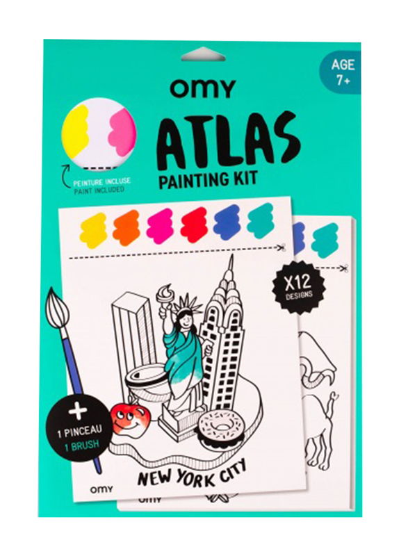 

OMY Atlas Painting Kit, Green