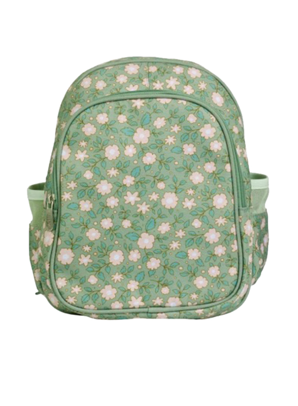 

A Little Lovely Company Blossoms Sage Insulated Backpack For Girls, Green