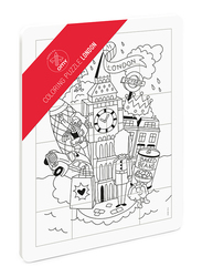 Omy 12-Piece London Coloring Puzzle