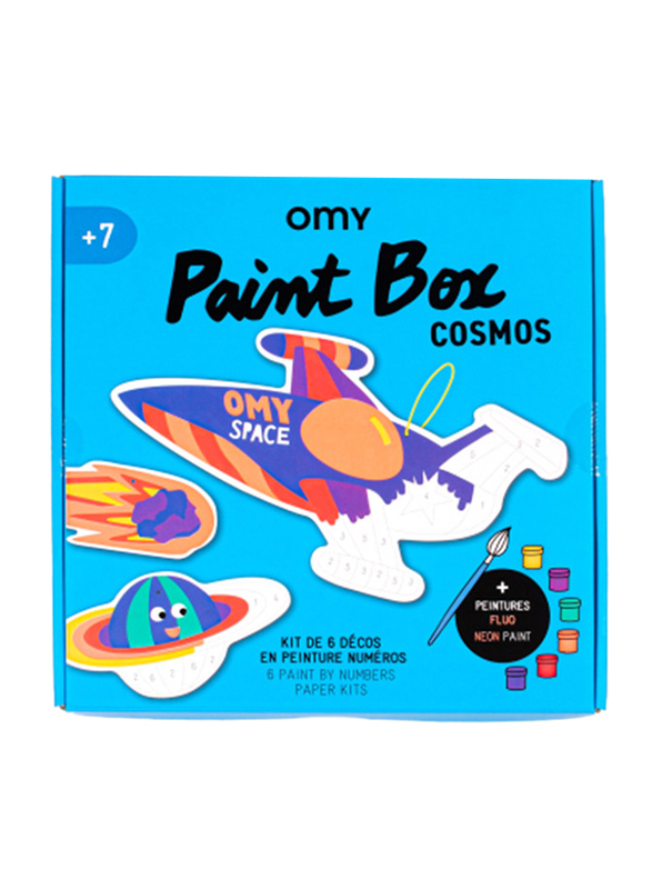 

OMY Cosmos Numeros Paint Box, Blue
